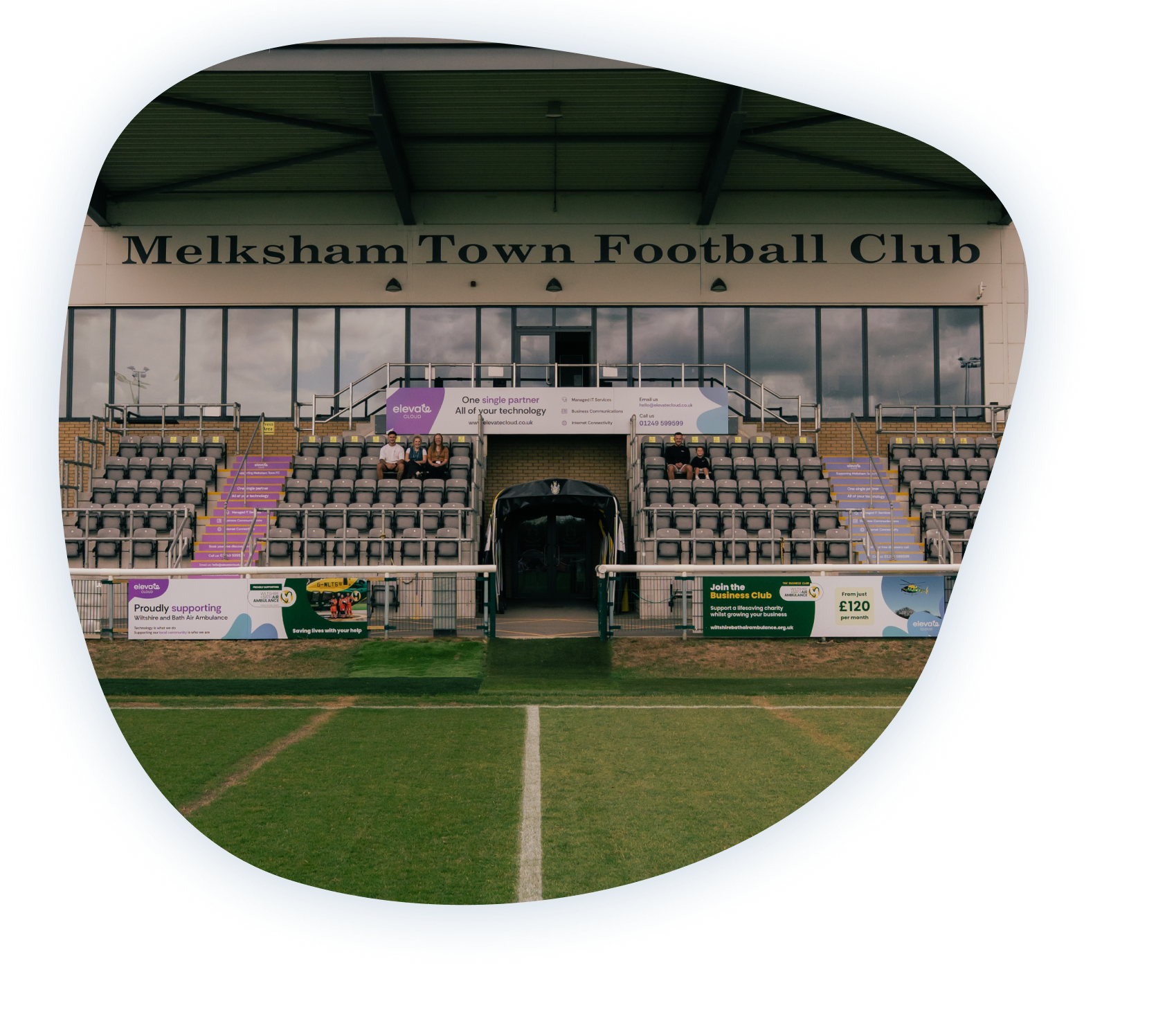 We're Proud to Become the Main Stand Sponsor at Melksham Town Football Club